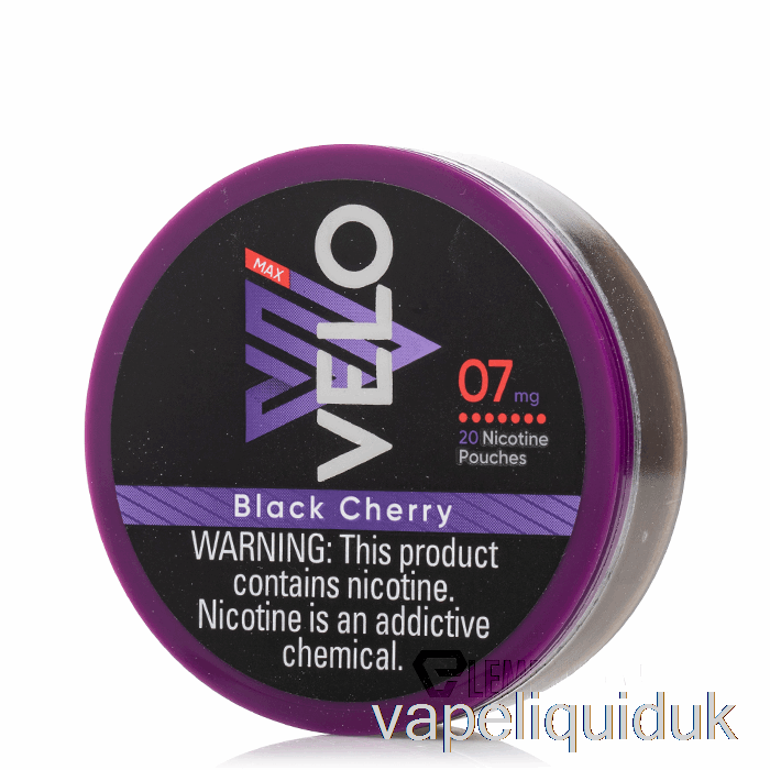 VELO Nicotine Pouches - BLACK CHERRY 7mg Vape Liquid